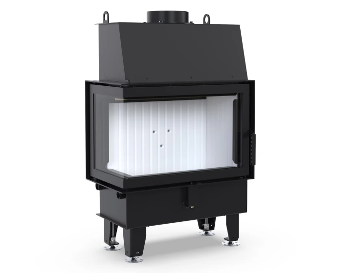 Wkład kominkowy Defro Home Impuls S BL