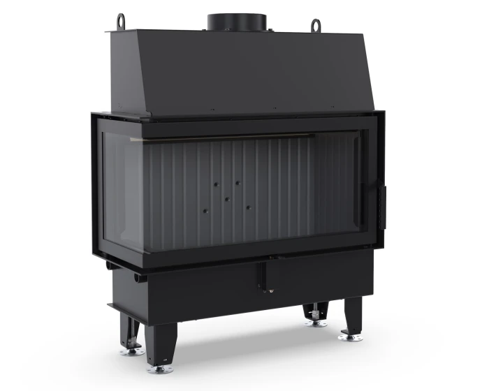 Wkład kominkowy Defro Home Impuls L BL