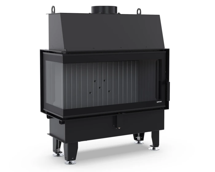 Wkład kominkowy Defro Home Impuls L BL