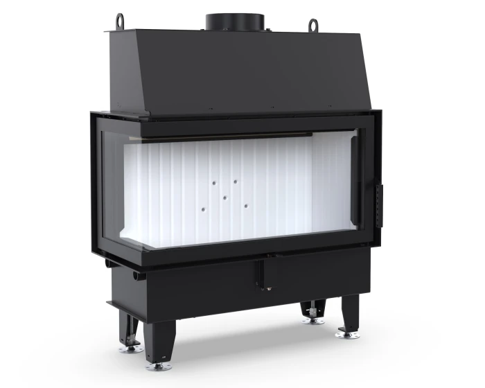 Wkład kominkowy Defro Home Impuls L BL