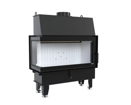 Wkład kominkowy Defro Home Impuls L BL