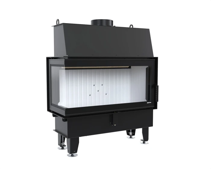 Wkład kominkowy Defro Home Impuls L BL