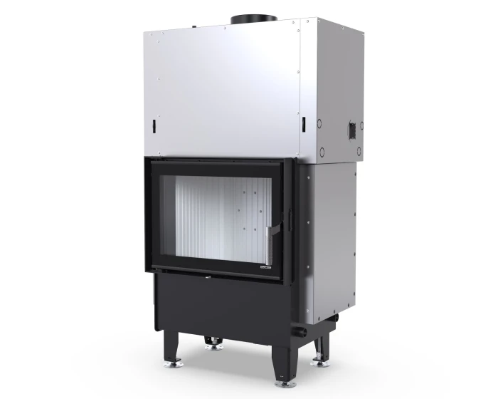 Wkład kominkowy z płaszczem wodnym Defro Home Riva S Short