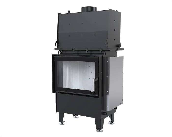 Wkład kominkowy z płaszczem wodnym Defro Home Riva S Short