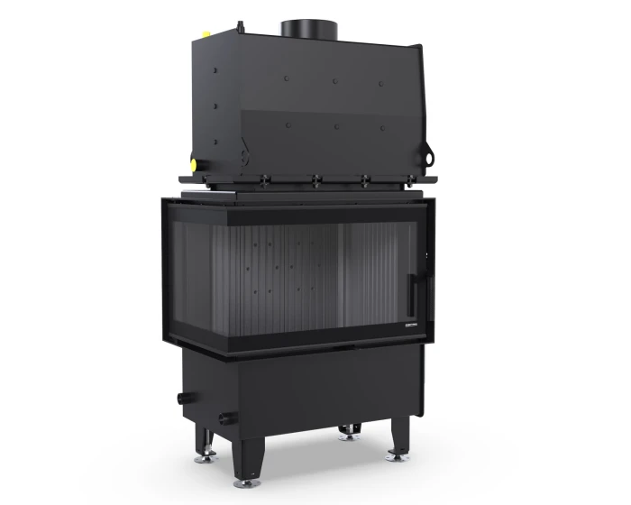 Wkład kominkowy z płaszczem wodnym Defro Home S BL Short