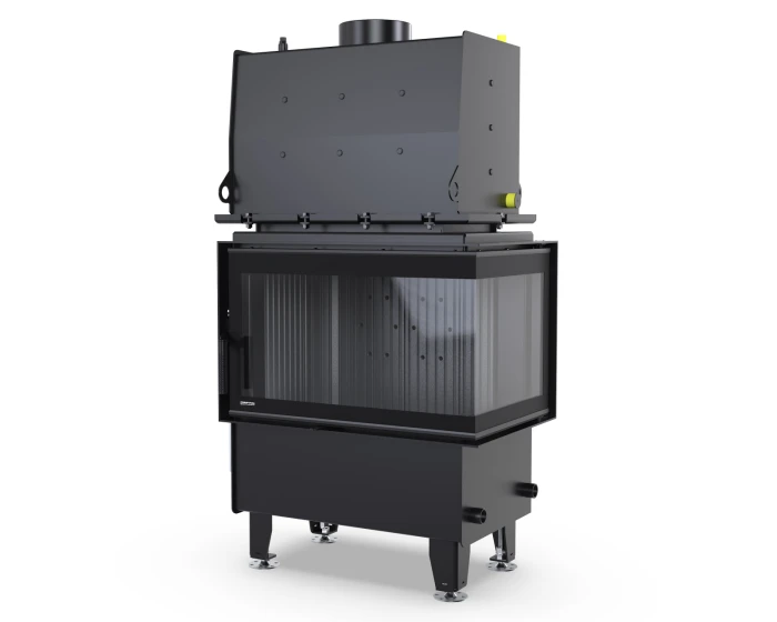 Wkład kominkowy z płaszczem wodnym Defro Home S BP Short