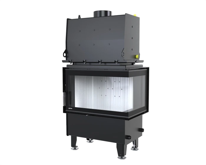 Wkład kominkowy z płaszczem wodnym Defro Home S BP Short