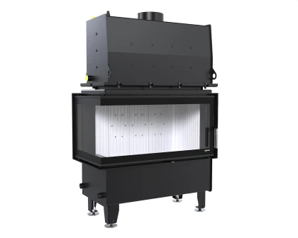 Wkład kominkowy z płaszczem wodnym Defro Home M BL Short