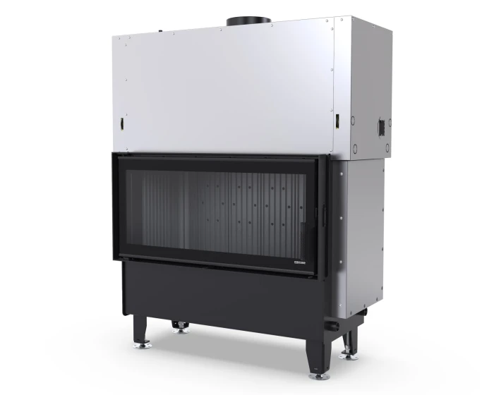 Wkład kominkowy z płaszczem wodnym Defro Home Riva L Short