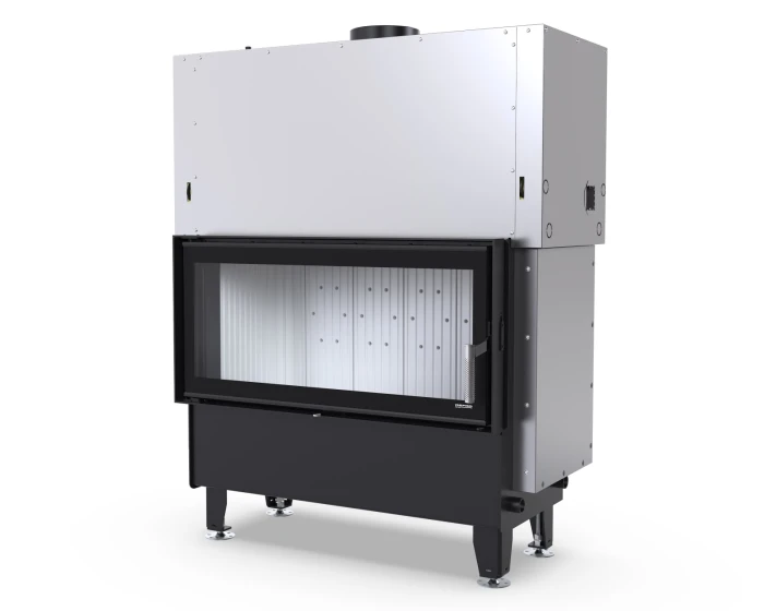 Wkład kominkowy z płaszczem wodnym Defro Home Riva L Short