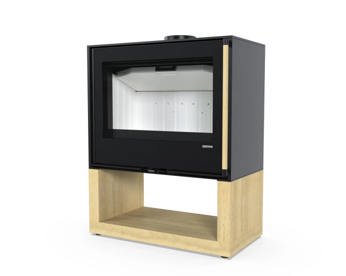 Piec wolnostojący Defro Home Cuben S Wood