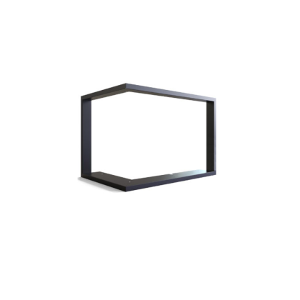 Ramka ozdobna do wkładu kominkowego Defro Home Nest S BL Ramka Blenda M30