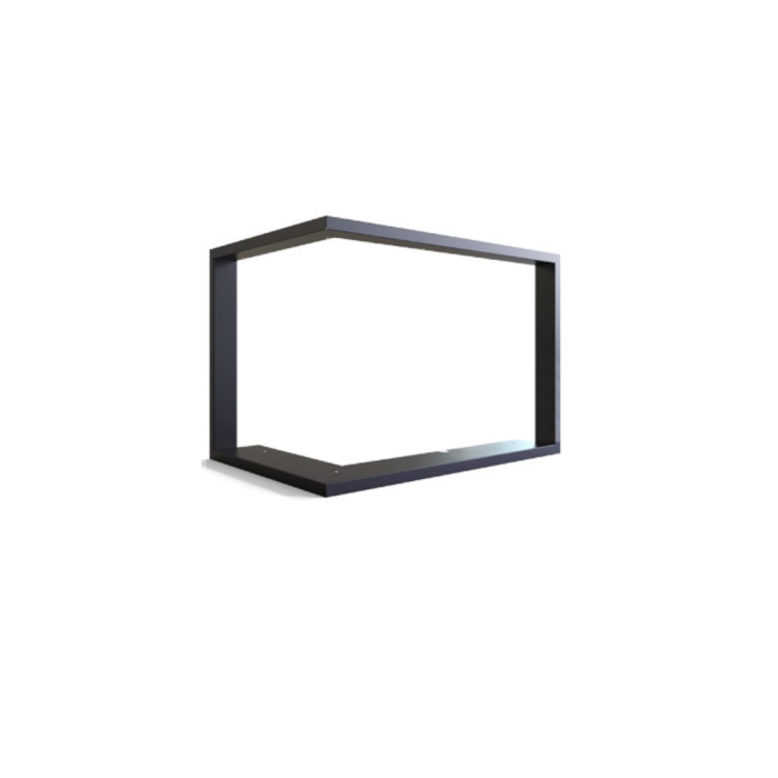 Ramka ozdobna do wkładu kominkowego Defro Home Nest S BL Ramka Blenda M30